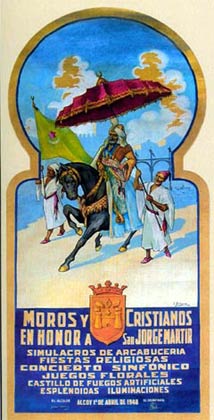 Fiestas de Moros y Cristianos en honor de San Jorge  